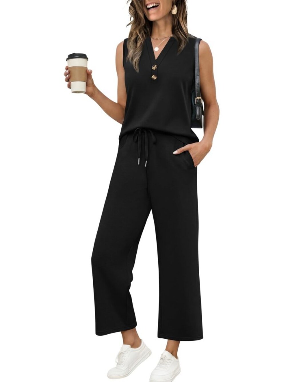 Two Piece Lounge Sets for Women Summer Vacation Beach Travel Airport Outfits